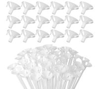 100Pz Con Trasparenti Per Palloncini