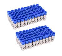 100PZ Connettori A Compressione RG6 Coassiale Connessione Impermeabile8595