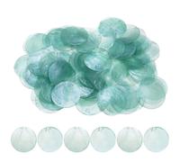 100pz di conchiglie conchiglie naturali da 2" per artigianato verde lago