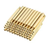100pz M3 35+6mm femmina filettatura maschio esagonale distanziale pilastro PCB