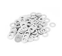 100Pz M8 304 acciaio inossidabile piatto piano Rondelle viti vite