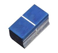 100pz Mini per Cella Solare Silicone Policristallino 52mm x 26mm 0 5V Potenza