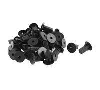 100pz. Nera plastic Perno Paraurti Fanghi Listelli Tappetino Gancetti per Toyota