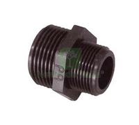 100PZ NIPLES RIDOTTO FILETTATO MASCHIO MASCHIO IN POLIPROPILENE M 3 4" M 1 2":
