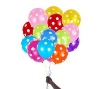 100Pz Palloncini in Gomma Colorata Per Feste E Speciali