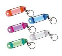 100PZ PORTACARTELLINI TIPO PESANTE CON ANELLO E GIVOLARE