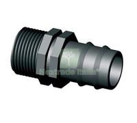 100PZ PORTAGOMMA PN FILETTO MASCHIO IRRITEC MM 16X3 4M: