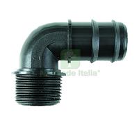 100PZ RACCORDO A 90Â° CON FILETTO MASCHIO M 20 X 1 2:
