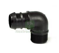 100PZ RACCORDO FILETTATO A GOMITO PER TUBO IN POLIETILENE MASCHIO MM. 16X1 2: