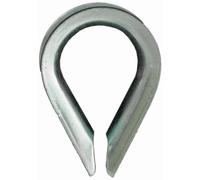 100PZ REDANCE PER FUNE IN ACCIAIO ZINCATO mm. 8