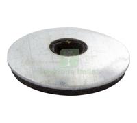 100PZ RONDELLA FERRO TONDA CON GUARNIZIONE MM.6,7X19 ZINCATA: