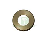 100PZ RONDELLE PIANE IN OTTONE Ø INTERNO MM.8,4 Ø ESTERNO MM. 17,0:
