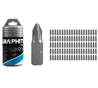 100PZ - Set Inserti pz2 x 25mm - Con Astuccio - 56h624 GRAPHITE