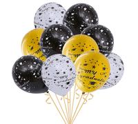 100Pz Set Palloncini in Lattice Per Laurea Colorati E Resistenti