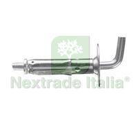 100PZ TASSELLO ACCIAIO CON GANCIO MEDIO T61 GM Ø MM.9X40: