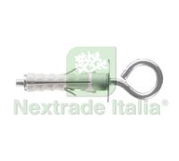 100PZ TASSELLO IN NYLON CON OCCHIOLO CHIUSO PA 6 ENP OC Ø MM.9X40: