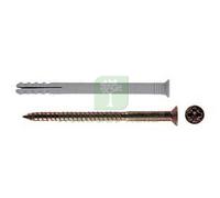 100PZ TASSELLO IN NYLON CON VITE CHIODO "N" Ø MM.4X35: