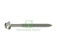 100PZ TIRAFONDO PER LEGNO '811' MM 6,5 X 180: