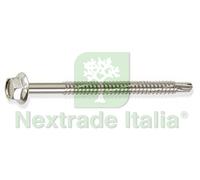 100PZ VITE TIRAFONDI PER METALLO AUTOPERFORANTE KOVERVIT DX CHROMITING Ø MM.6,3: