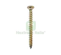 100PZ VITE TRUCIOLARE TSP ZINCATA GIALLA MM.5X100: