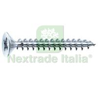 100PZ VITI PANEL VIT TESTA SVASATA PIANA ACCIAIO Ø MM.6X130: