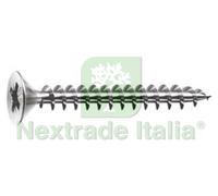 100PZ VITI PANEL VIT TESTA SVASATA PIANA ACCIAIO INOX Ø MM.4,5X60: