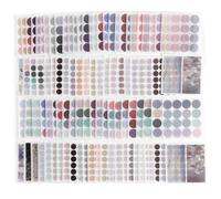100Sheets Acquerello a Pois Adesivo Diario Accessories