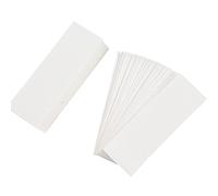 100Sheets carta da filtro per esperimenti, carta biologica per la pulizia del microscopio dei materiali di consumo del laboratorio per la rimozione della polvere di pulizia di assorbimento di acqua