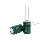 100UF 16V 25V 35V 50V 63V 100V 160V 200V 250V 400V 450V 5 * 11/8 * 12/10 * 17/13 * 25 High Frequency Low Electrolytic Capacitor DIP MQXFCZUX(25V 6X12 20PCS)