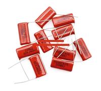 100V 250V 400V 450V 630V 1600V 2000V CBB Polypropylene film capacitor 101 103 104 105 125J 221 222 223 224 225 332 333 334 AUOQKQUT(400V105J-P20 500PCS)