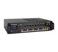 Amplificatore PA 240W - 100V - 4 zone regolabili Con 2 Diffusori da soffitto