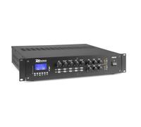 100V versterker - Power Dynamics PRM1202 - Bluetooth - 2-zones - 2x 120W