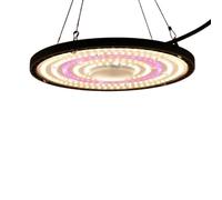 100W 150W 200W Full Spectrum Plant Grow Light UFO LED Lampada Luce Solare Alta PPFD For Serra Interna Tenda Illuminazione Di Crescita,Risparmio energetico(200W,Pink)