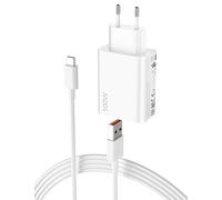 100W Caricabatterie Ricarica Rapida per xiaomi 17 pro max, HyperCharge USB Alimentatore con turbo Cavo USB C 2m per Xiaomi 15 Ultra 14T 14 13 Ultra POCO F7 F6 X7 15T 14T Mix Fold 3 MIX Flip Mi 11