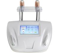 100W Face Lift Firming Beauty Machine Con 2 Maniglie, Dispositivo Di Bellezza Intagliato Radar, Dotato Di Sonda 3,0 Mm / 4,5 Mm, Comando a Pedale Controllato a Filo, Touch Screen Retroilluminato a LED