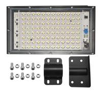 100W LED Street Light AC 220V-240V Proiettore per Esterni Faretto IP65 Impermeabile Applique da Parete Giardino Strada Strada Bianca Freddo