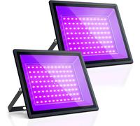 100W Luce Nera, Lampada UV Luce Nera E Black Light, IP66 Impermeabile, per Decor