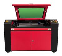 100W Macchina per incisione laser co2 incisore laser taglio laser engraver laser cutter 900X600 mm USB RDWorks Software 220v Europlug incisore legno pelle plastica acrilico tessuti ecc(100W Rosso)