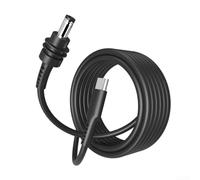 100W USB-C a DC Cavo di alimentazione per Starlink per mini prolunga TPE resistente alle intemperie 18AWG Outdoor Camping RV Installazione Nero 1m (10m)