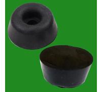 100x 19mm Diametro Sedile Respingenti Paraurti Pastiglie Gomma Nera Bagno Circle