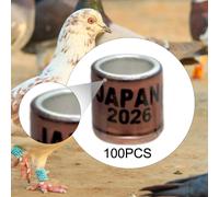 100x Anelli per zampe di Anelli per zampe di colomba Accessorio riutilizzabile