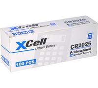 100X CR2025 Batteria Al Litio 3V / 170mAh (20X Pacco Da 5)