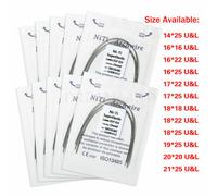 100X Dental Ortho Rectangular Arch Wires Stainless / Niti Heat Thermal Activated