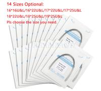 100X Dental Ortho Rectangular Arch Wires Stainless / Niti Heat Thermal Activated