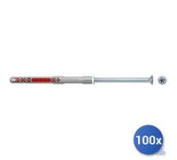 100x Fischer Tassello Prolungato Duoxpand Nylon Con Vite Tsp Torx E-100 Mm 8X100