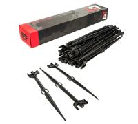 100x Gancio di Piano Linea Tubo Mircro Spruzzatore 7mm Irrigazione