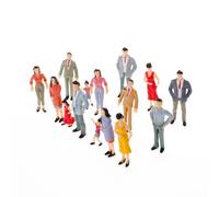 100x Gente Modello Dipinta Passeggero del Via di Modello di Miscela Dipinge