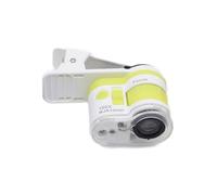 100X Lens Tool con Bianco Doppia Luce Generale Telefono Clip Stong Costruzione per Analisi di Precisione Stong ABS Strumento Educativo Microscopio