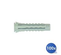 100x Maurer Tassello Nylon + collarino E-100 Mx Mx10 Mm 10X50