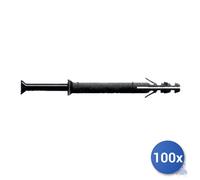 100x Maurer Tassello Nylon prolungato Con Vite Tsp E-100 Mrsz/102 Mm 8X80